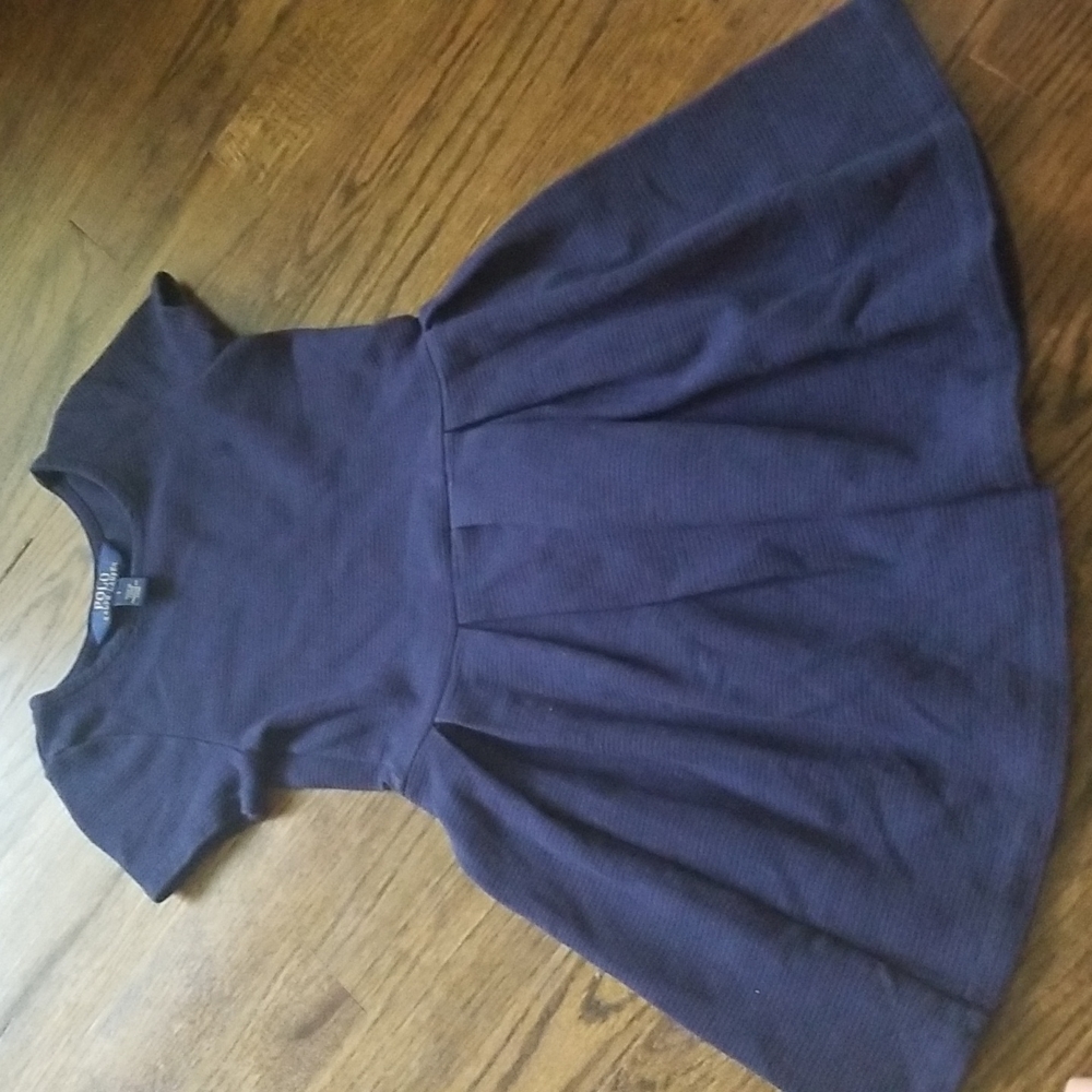 Navy blue girls dress